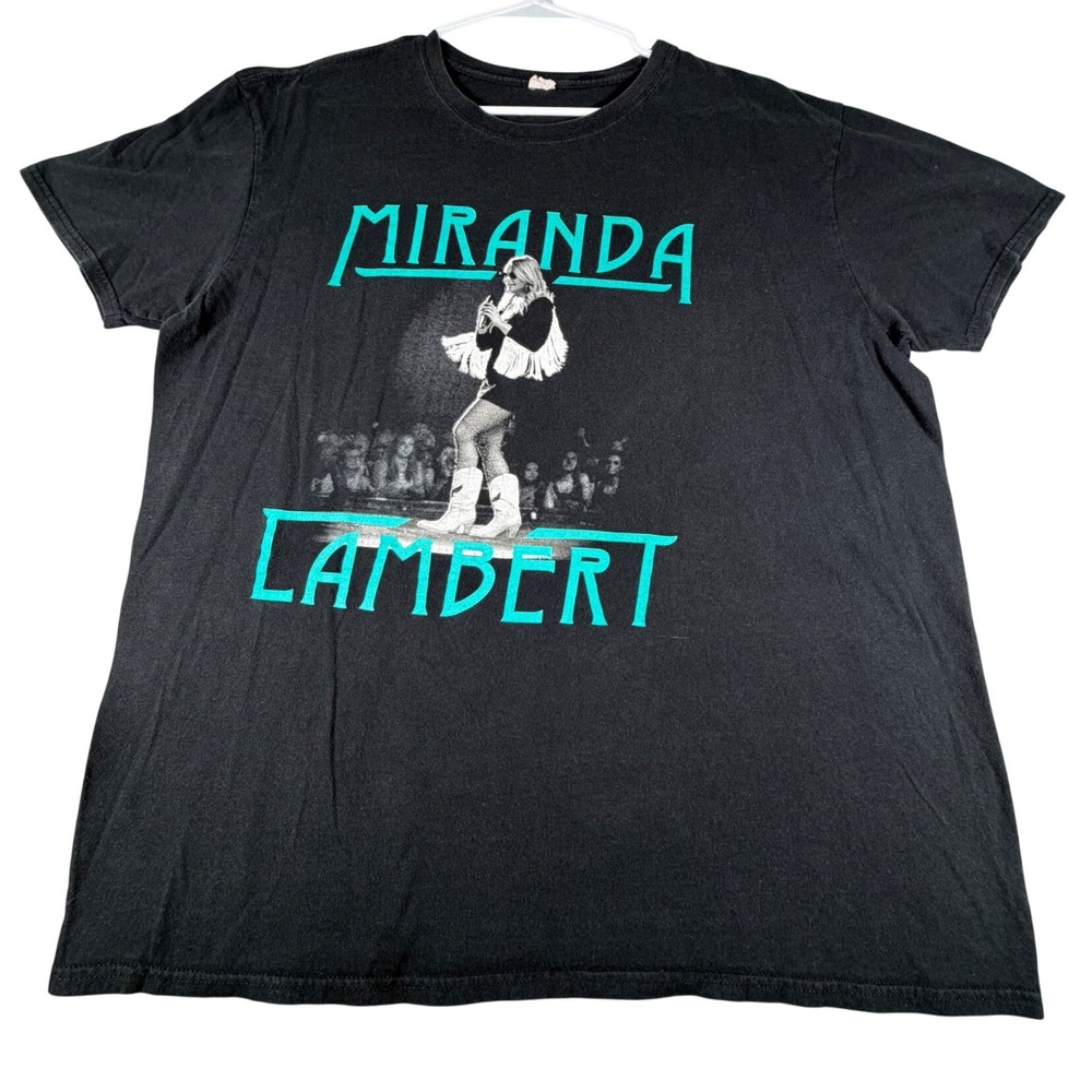 Miranda Lambert Livin Like Hippies 2018 Tour T-Shirt XL